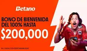Bono Betano Chile $200.000 jugador registrándose